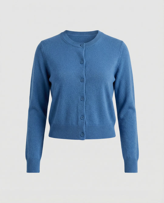 Strickjacke Damen klassisch mit feinem Strickdesign