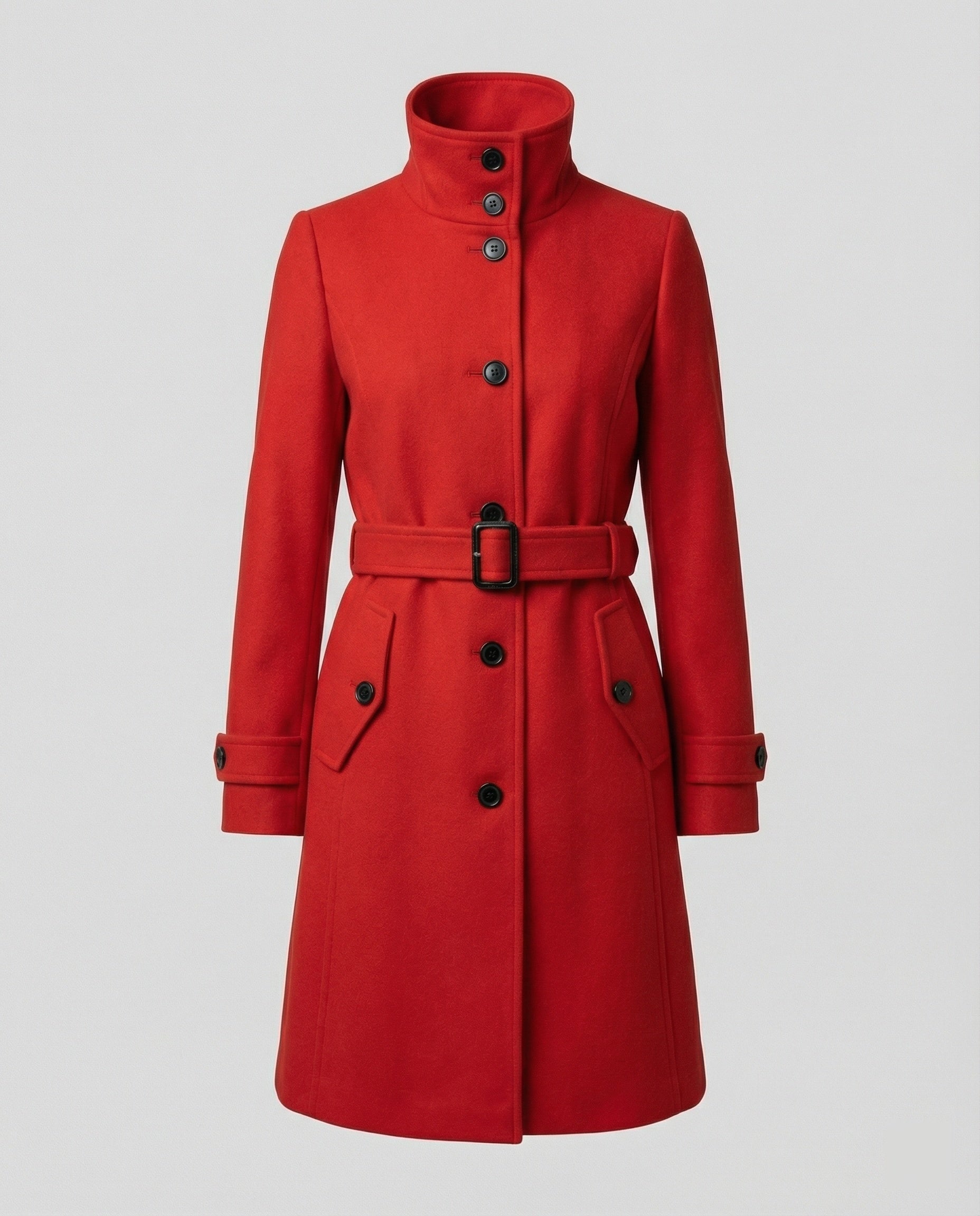 R&B | Lange Warme Trench Mantel - Winter
