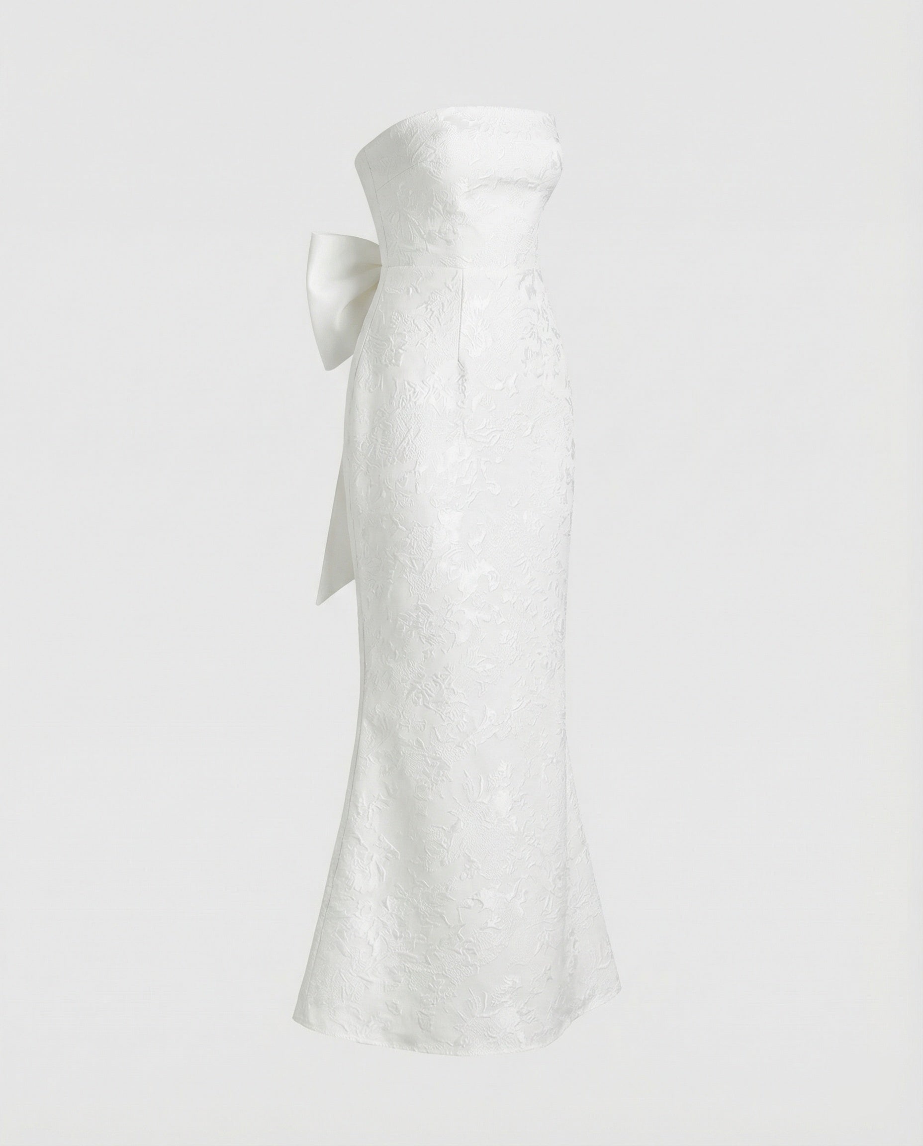 Trägerloses Meerjungfrau Abendkleid Damen