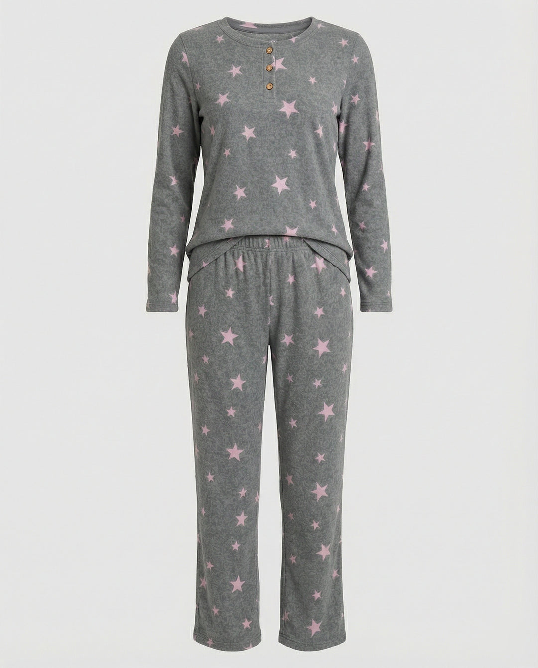 Damen Pyjama Set Damen Print