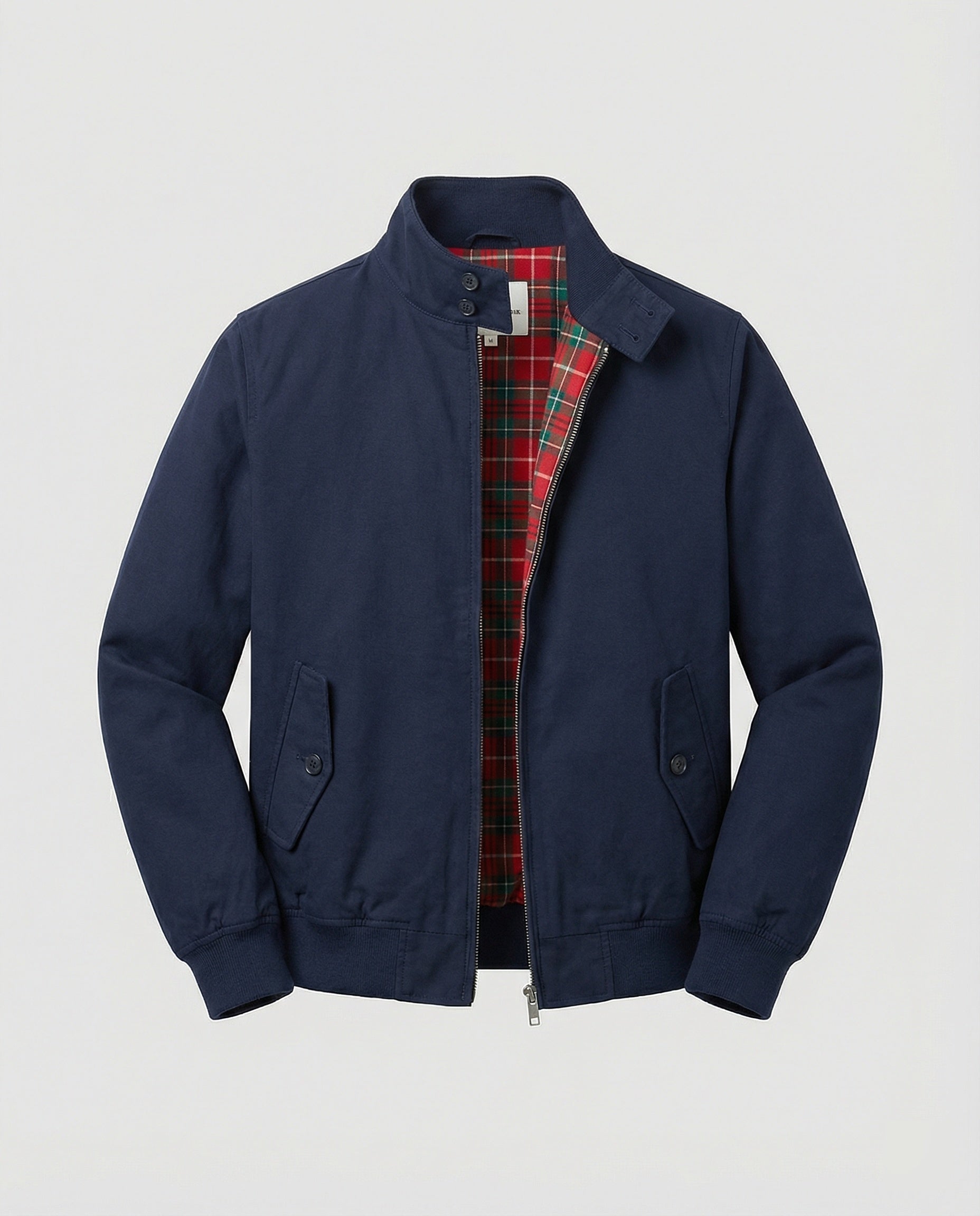 Herren Harrington-Jacke mit Reißverschluss