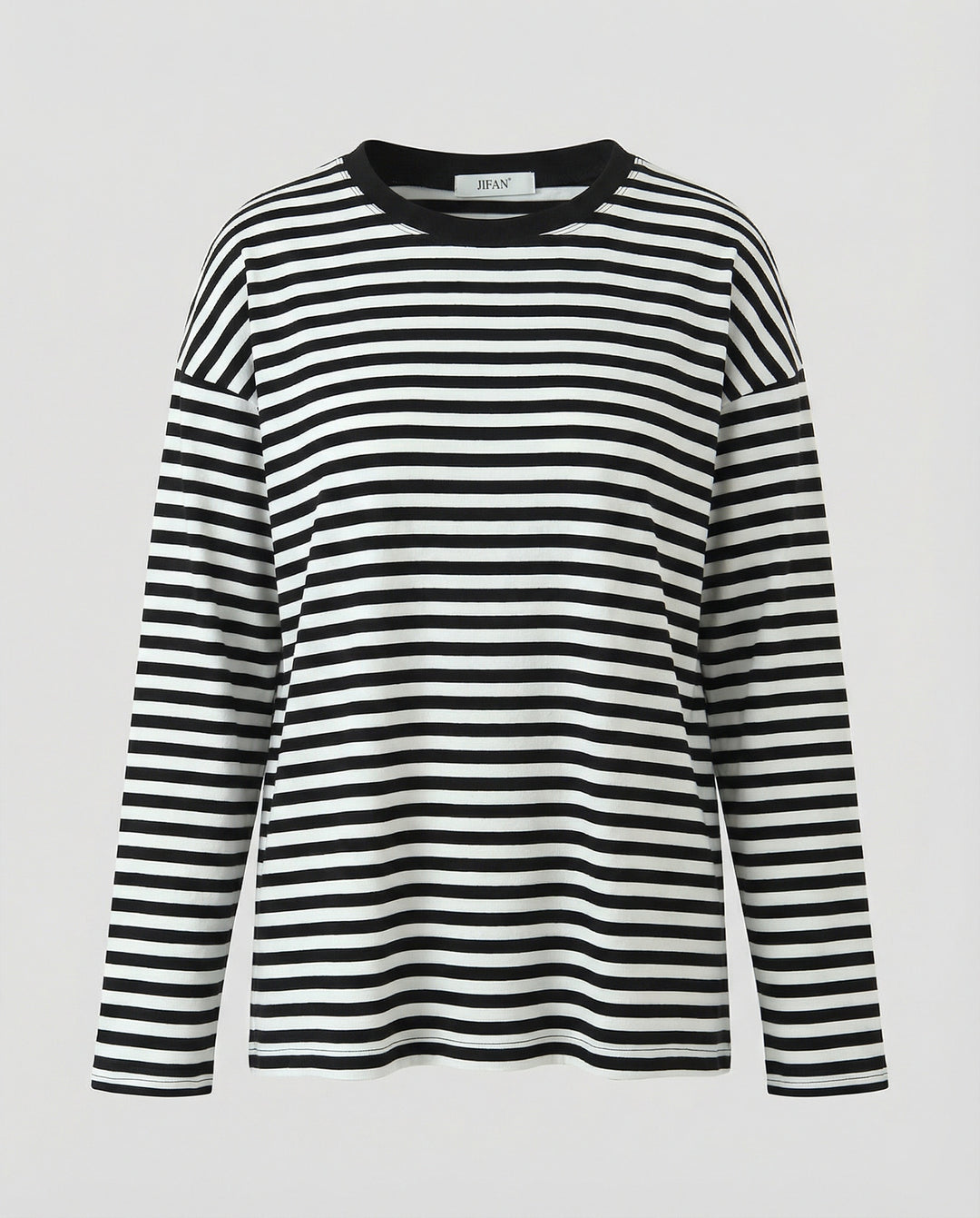Freizeitkleidung Damen Longsleeve Breton