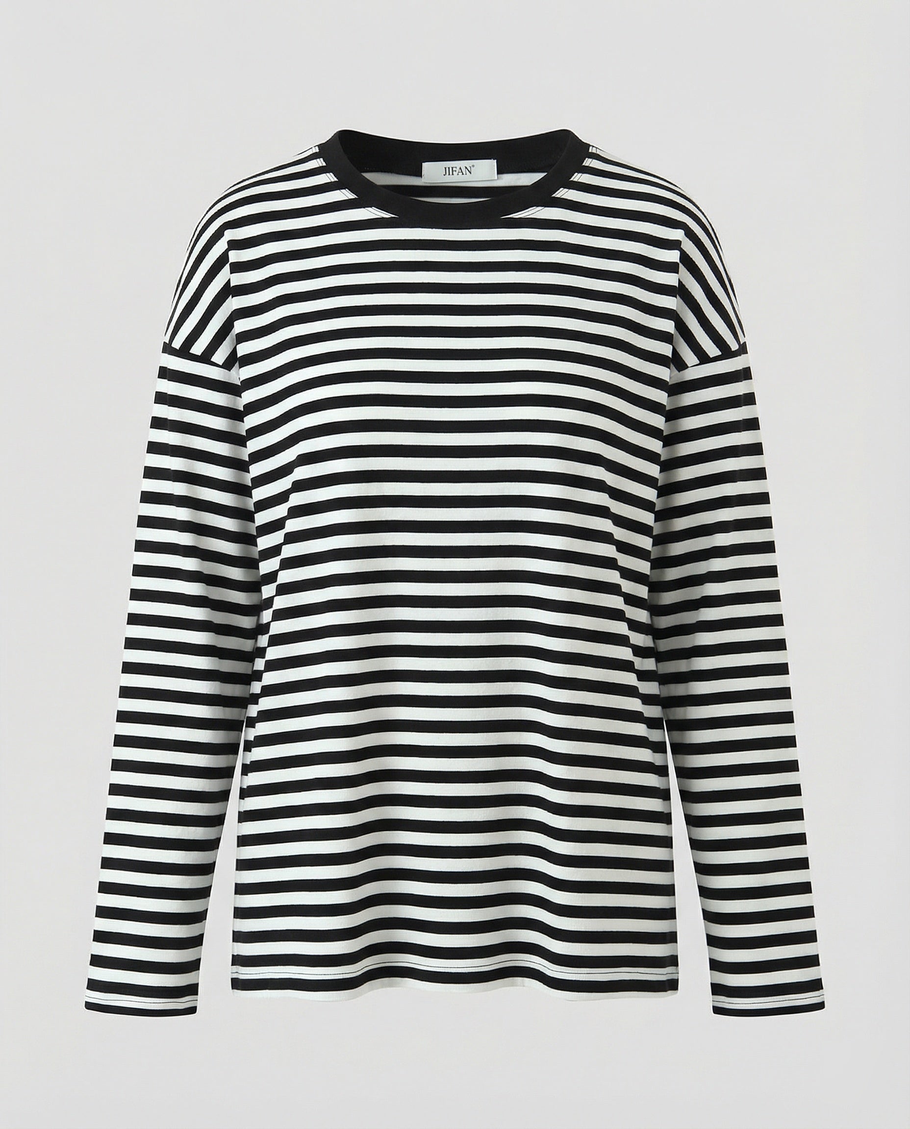Freizeitkleidung Damen Longsleeve Breton