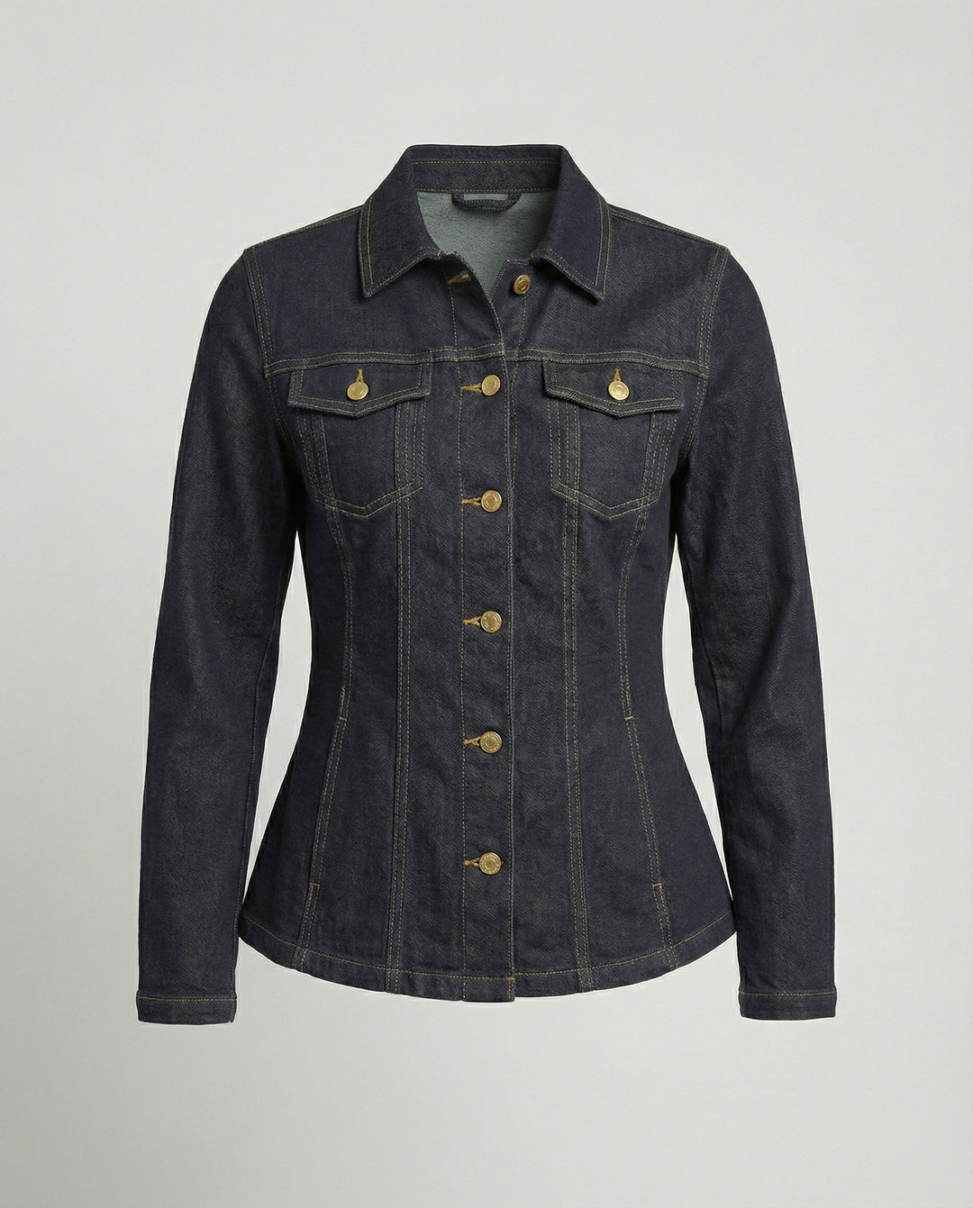 Damen Jeansjacke tailliert klassisch
