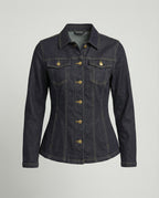 Damen Jeansjacke tailliert klassisch