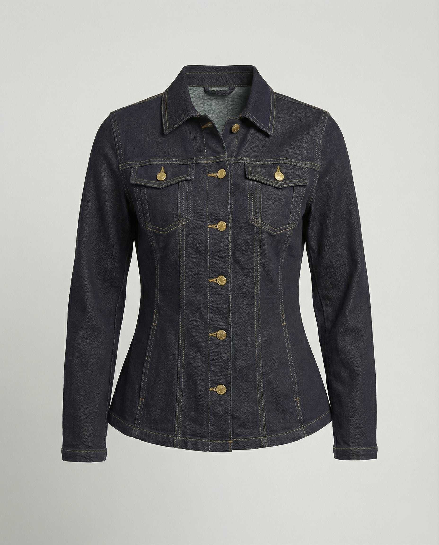 Damen Jeansjacke tailliert klassisch
