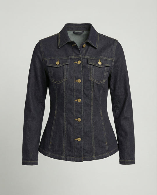Damen Jeansjacke tailliert klassisch