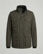 Herren Utility-Jacke mit hohem Kragen