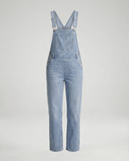 Damen Latzhose Jeans Schlag