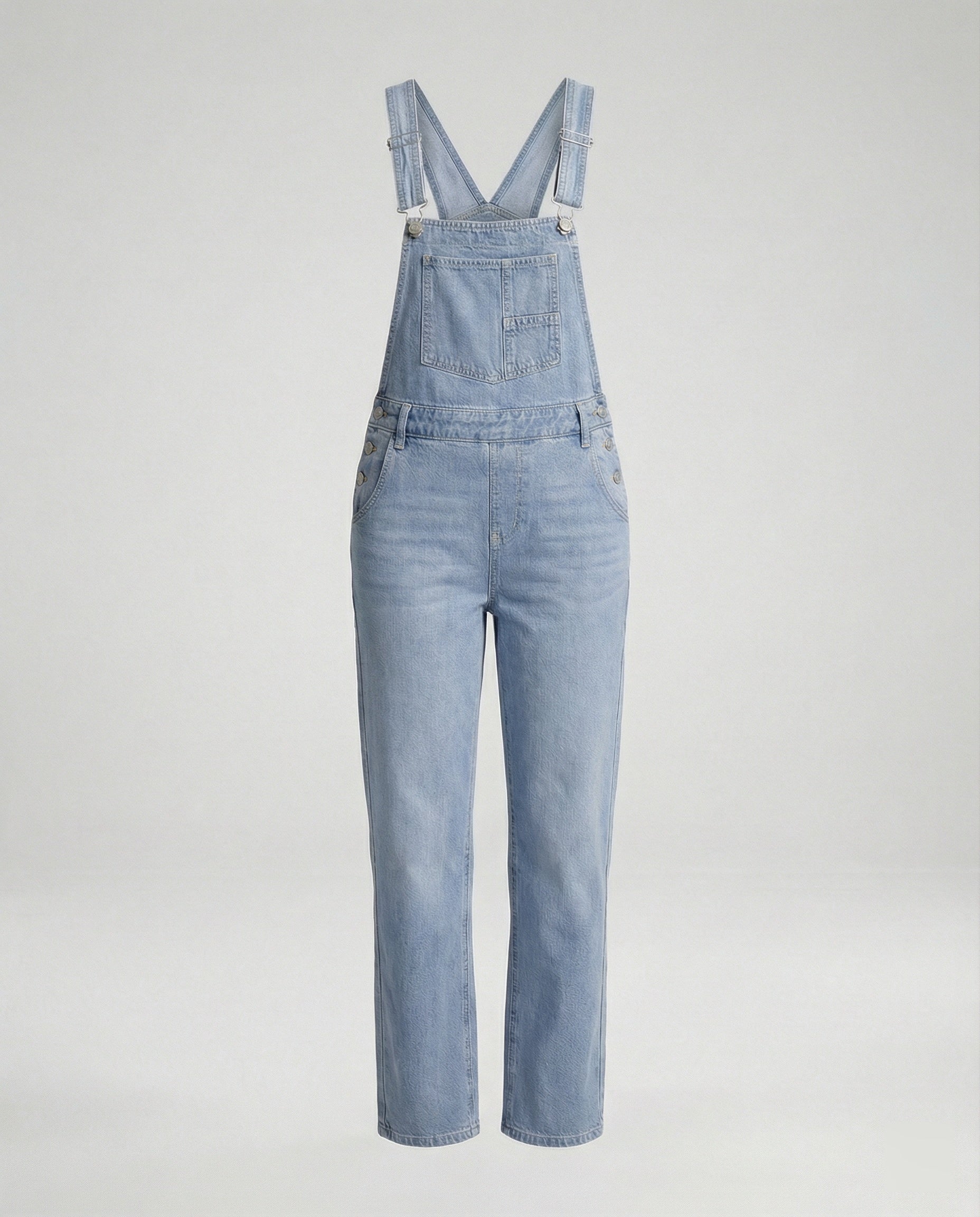 Damen Latzhose Jeans Schlag