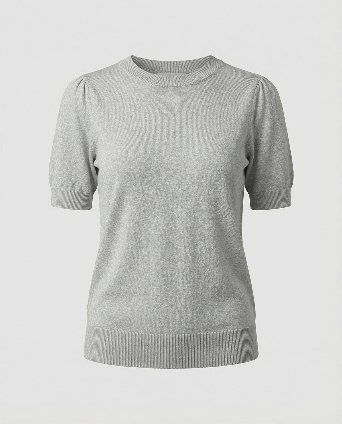 Damen Baumwollpullover mit kurzem Arm R&B