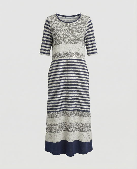 Damen Maxikleid mit Taschen luftig