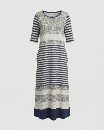 Damen Maxikleid mit Taschen luftig