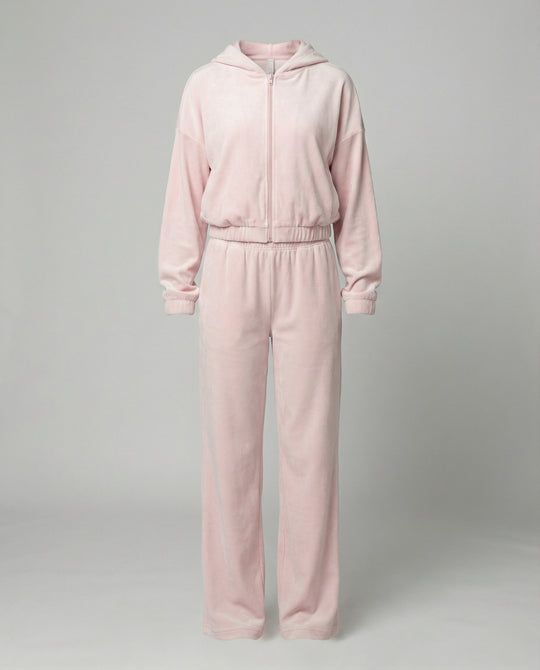 Damen Fleece Jumpsuit mit praktischen Taschen R&B