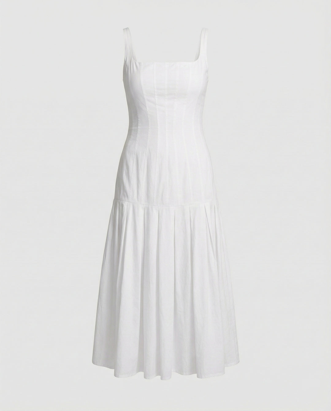 Damen Midikleid mit elegantem Schnitt