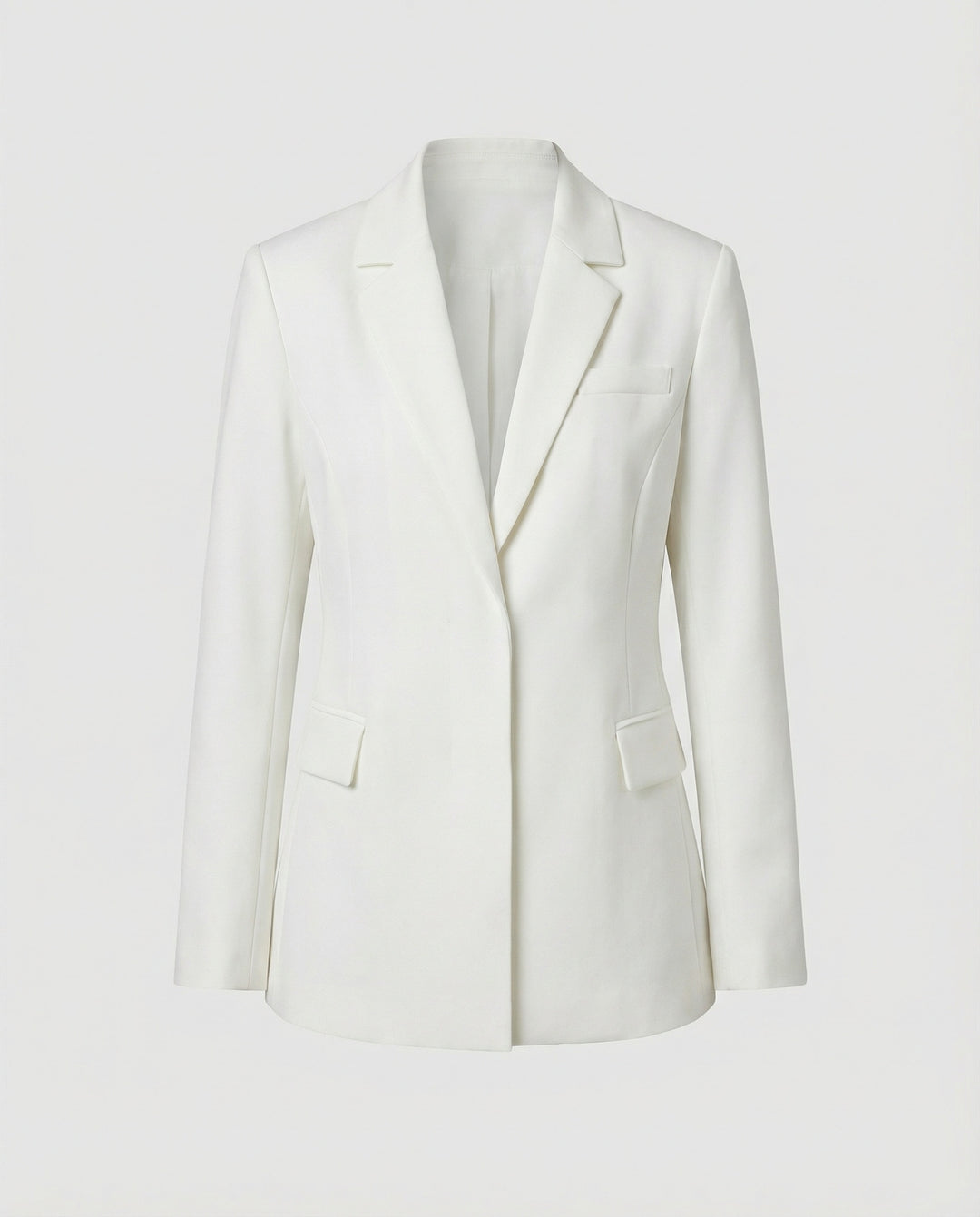 Damen elegante Blazerjacke mit asymmetrischem Schnitt