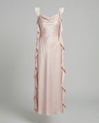 Abendkleid Elegant Mit Drapiertem Dekolleté Damen