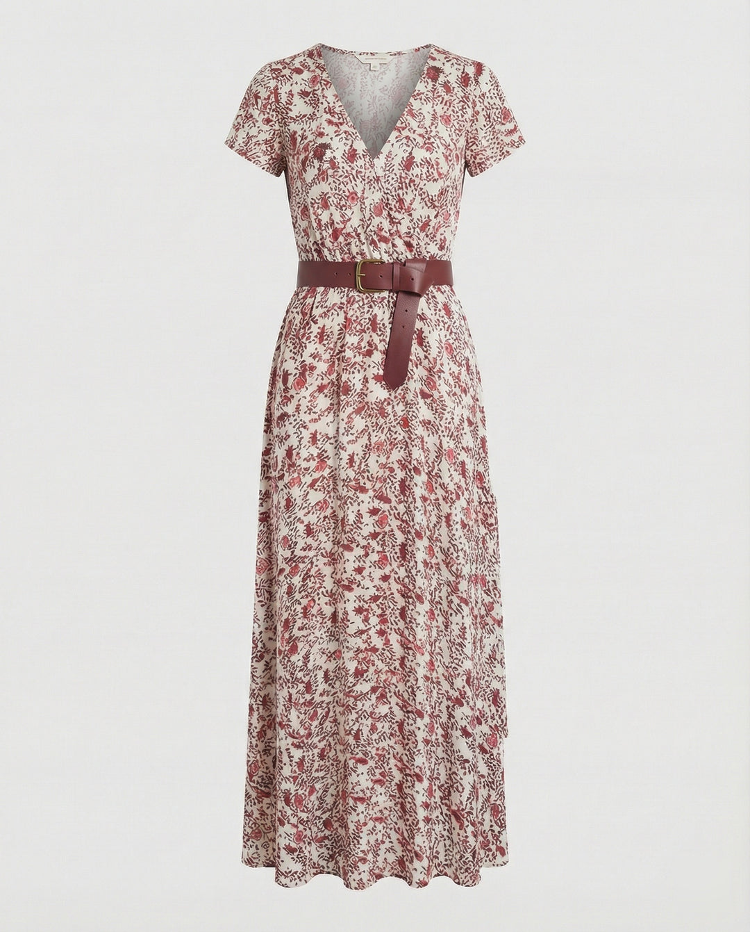 Boho Langes Maxikleid mit Blumenmuster für Sommer & Urlaub | R&B