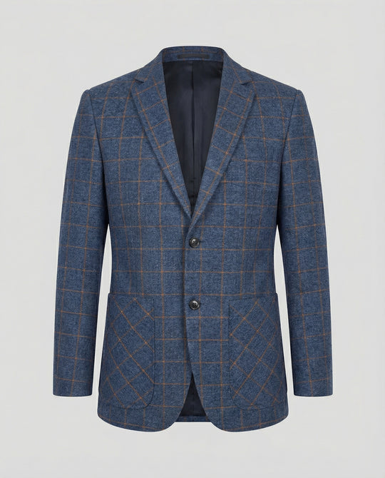 Herren Karosakko Slim Fit Business