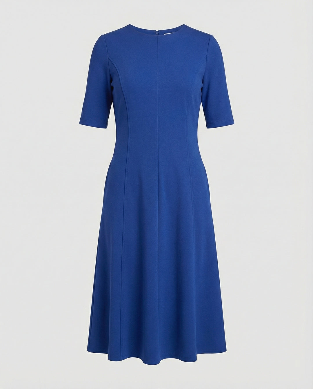 Damen Midikleid elegant Halbarm