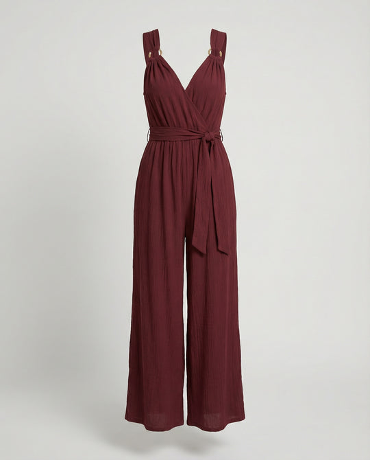 Damen Overall elegant weit geschnitten