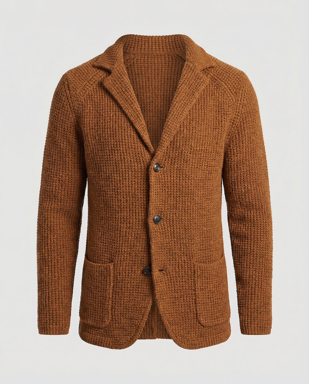 Herren Strickblazer mit Reverskragen