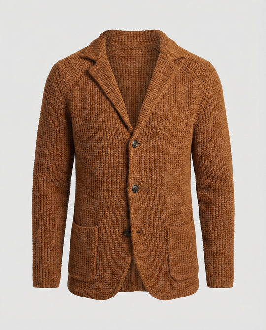 Herren Strickblazer mit Reverskragen