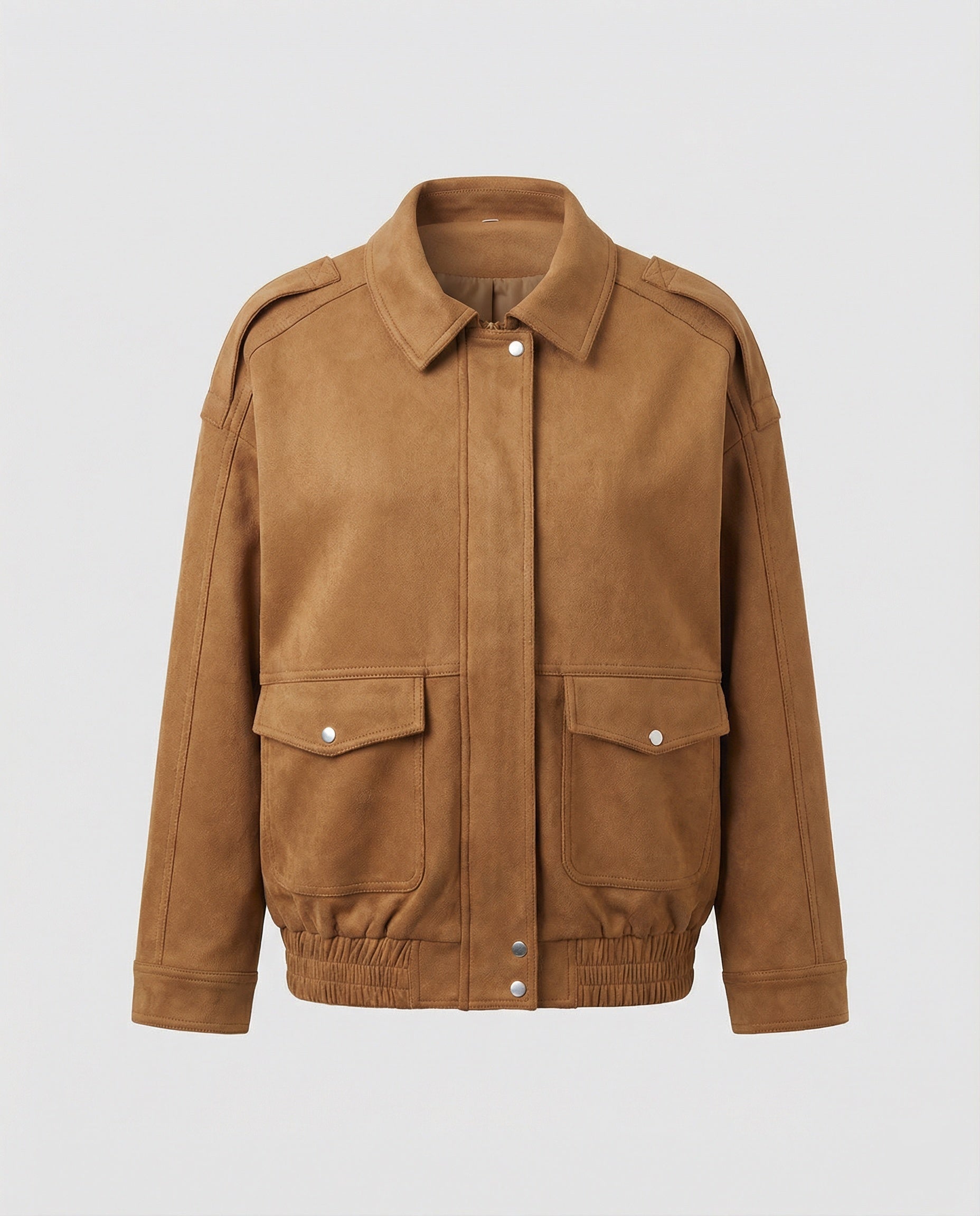 Freizeitkleidung Damen Wildleder Blouson