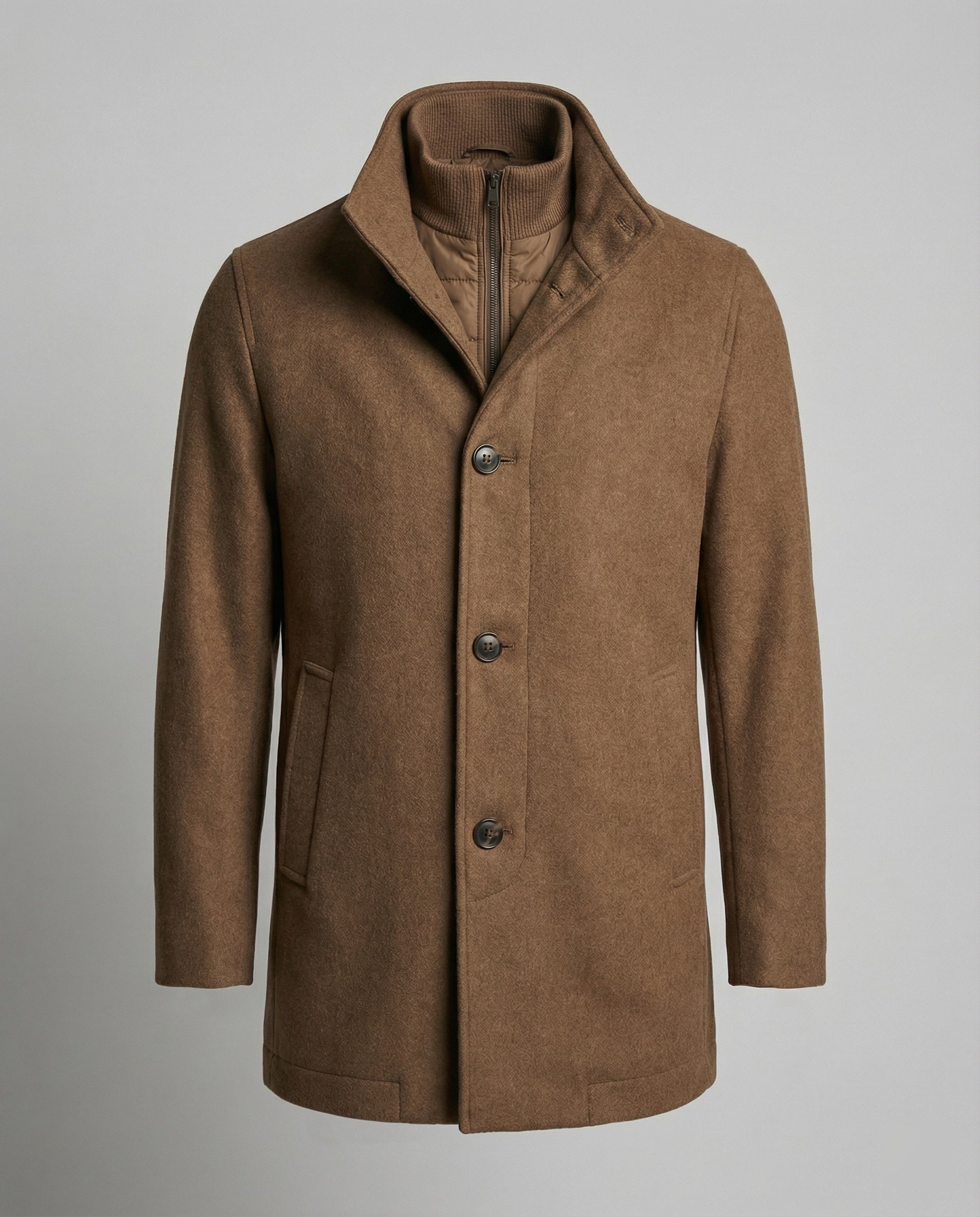 Die verfeinerte und luxuriöse Jacke mit Weste