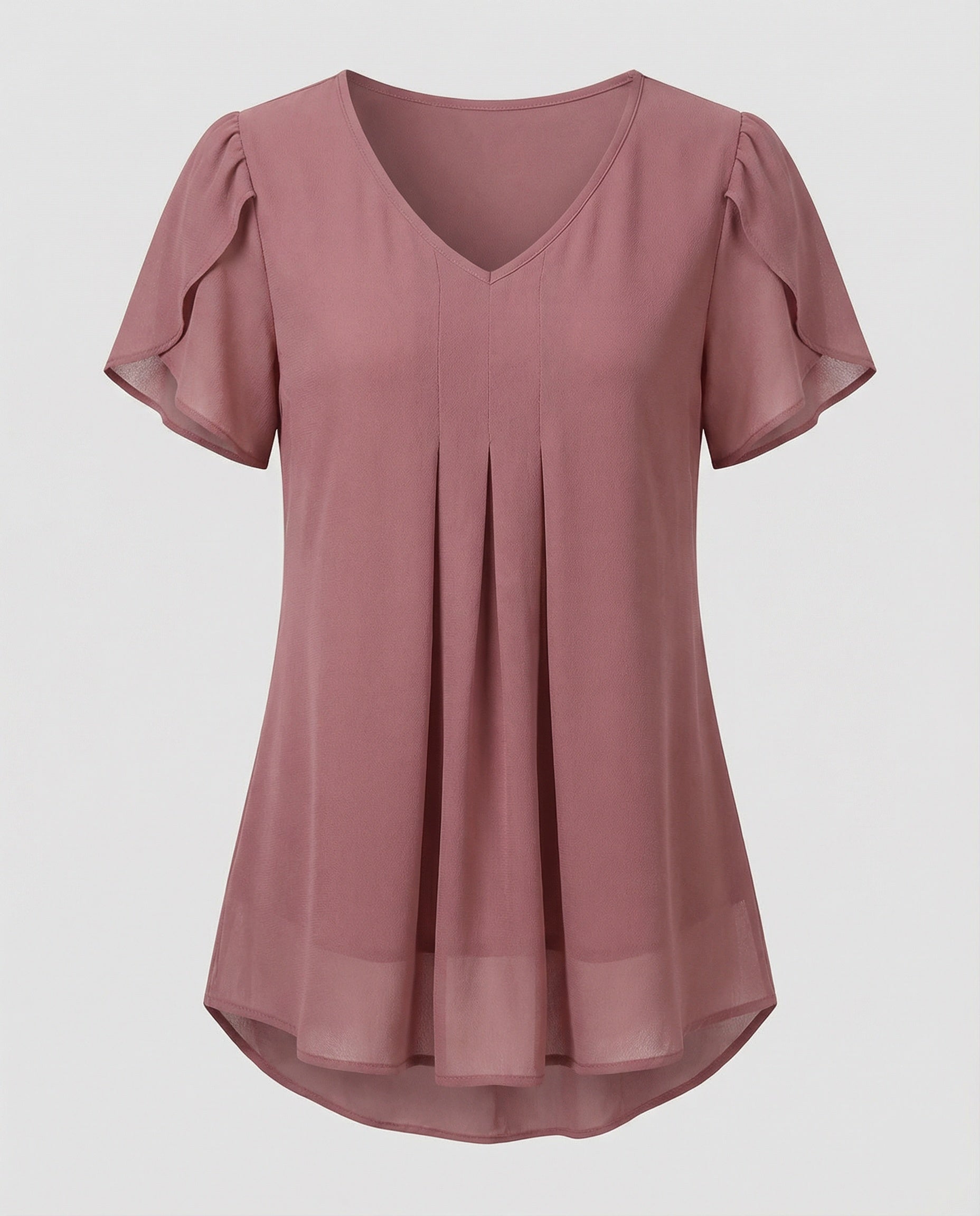 Tunika Bluse Damen mit Schmetterlingsärmeln