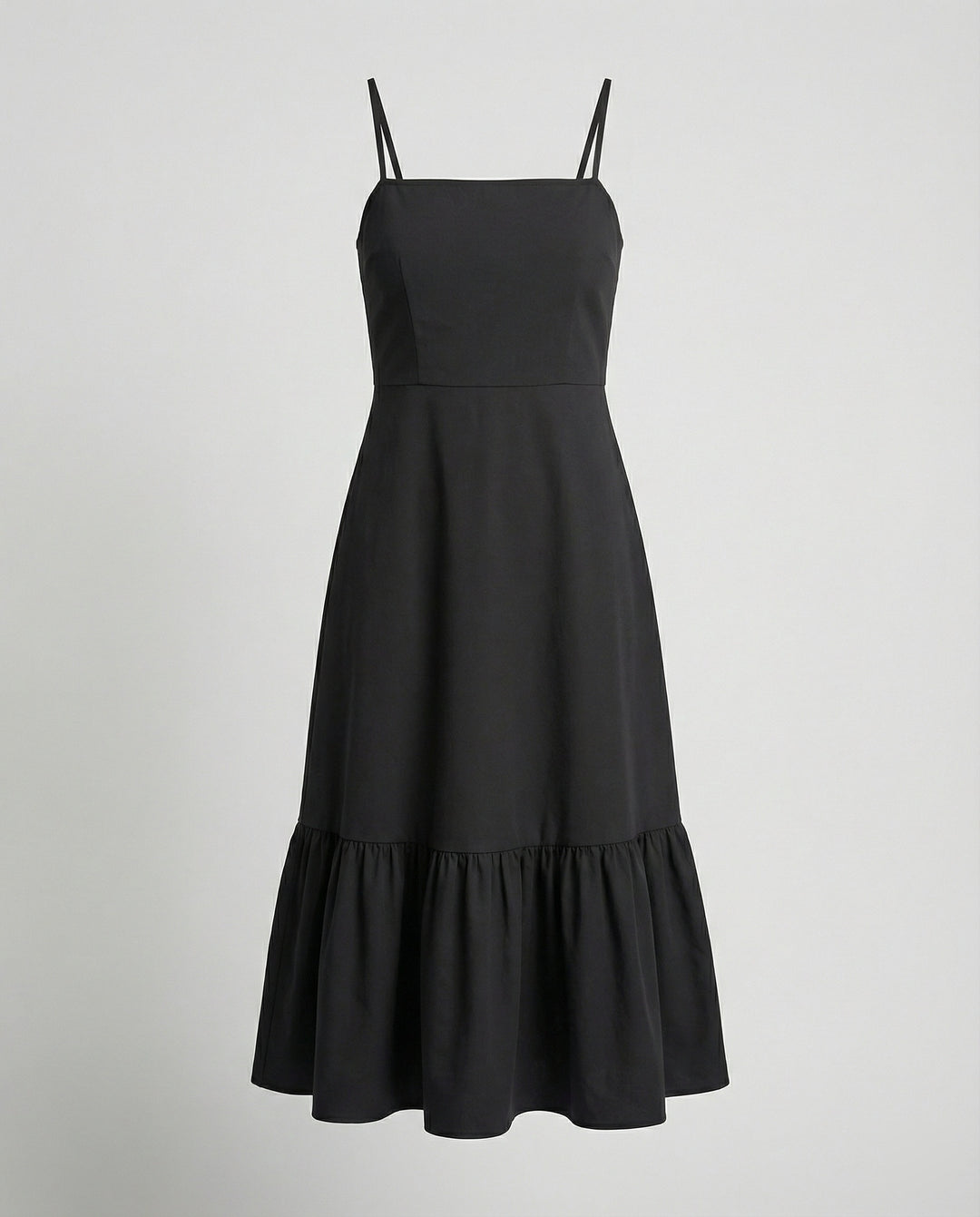 Damen Maxikleid mit schmalen Trägern