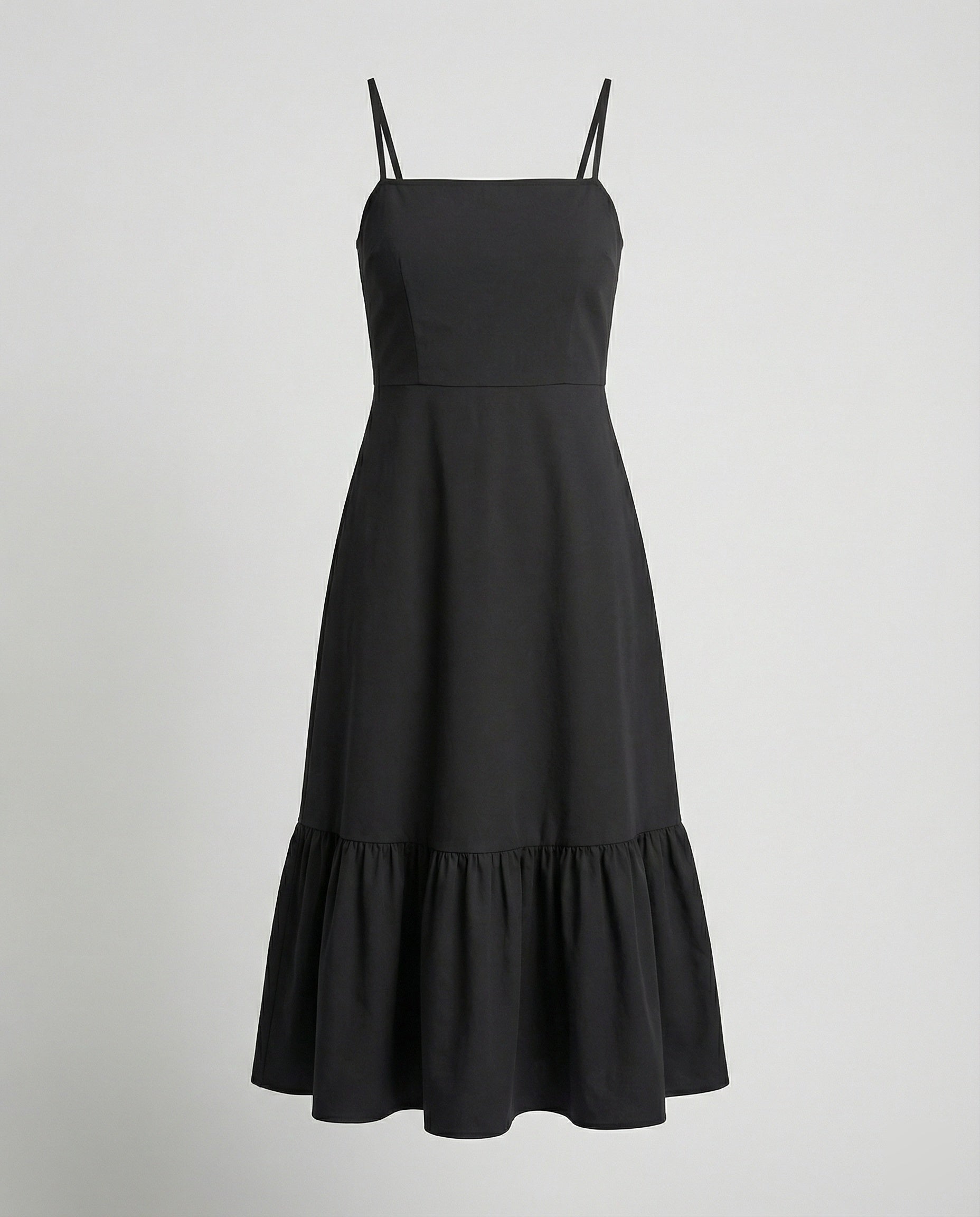 Damen Maxikleid mit schmalen Trägern