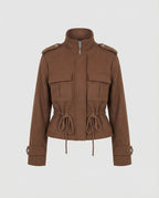 Damen Freizeitjacke mit Taillierung und Taschen
