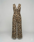 Damen Jumpsuit im trendigen Leo-Muster R&B