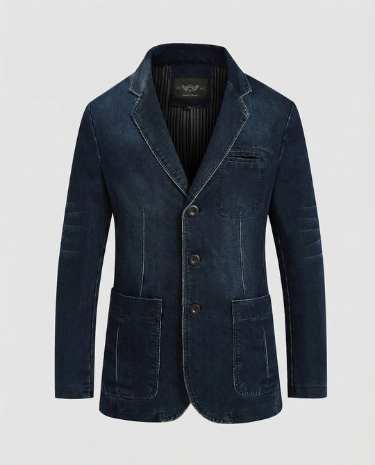 Herren Blazer Herren unstrukturiert