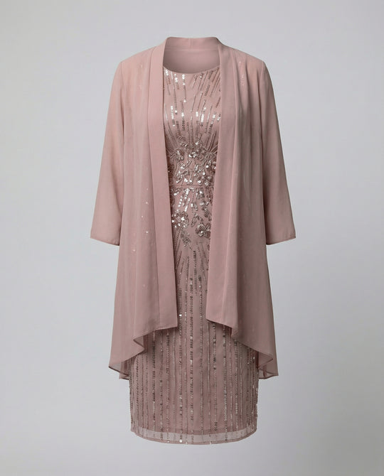 Elegantes Chiffonkleid
