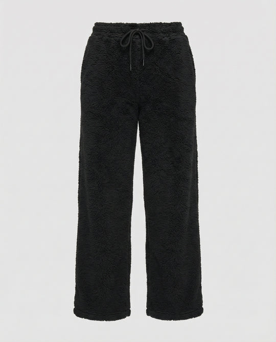 Damen kuschelige Fleece-Hose mit weitem Schnitt R&B