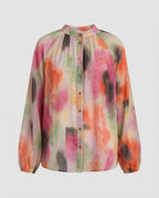 Damen Chiffon Blusentop Elegant