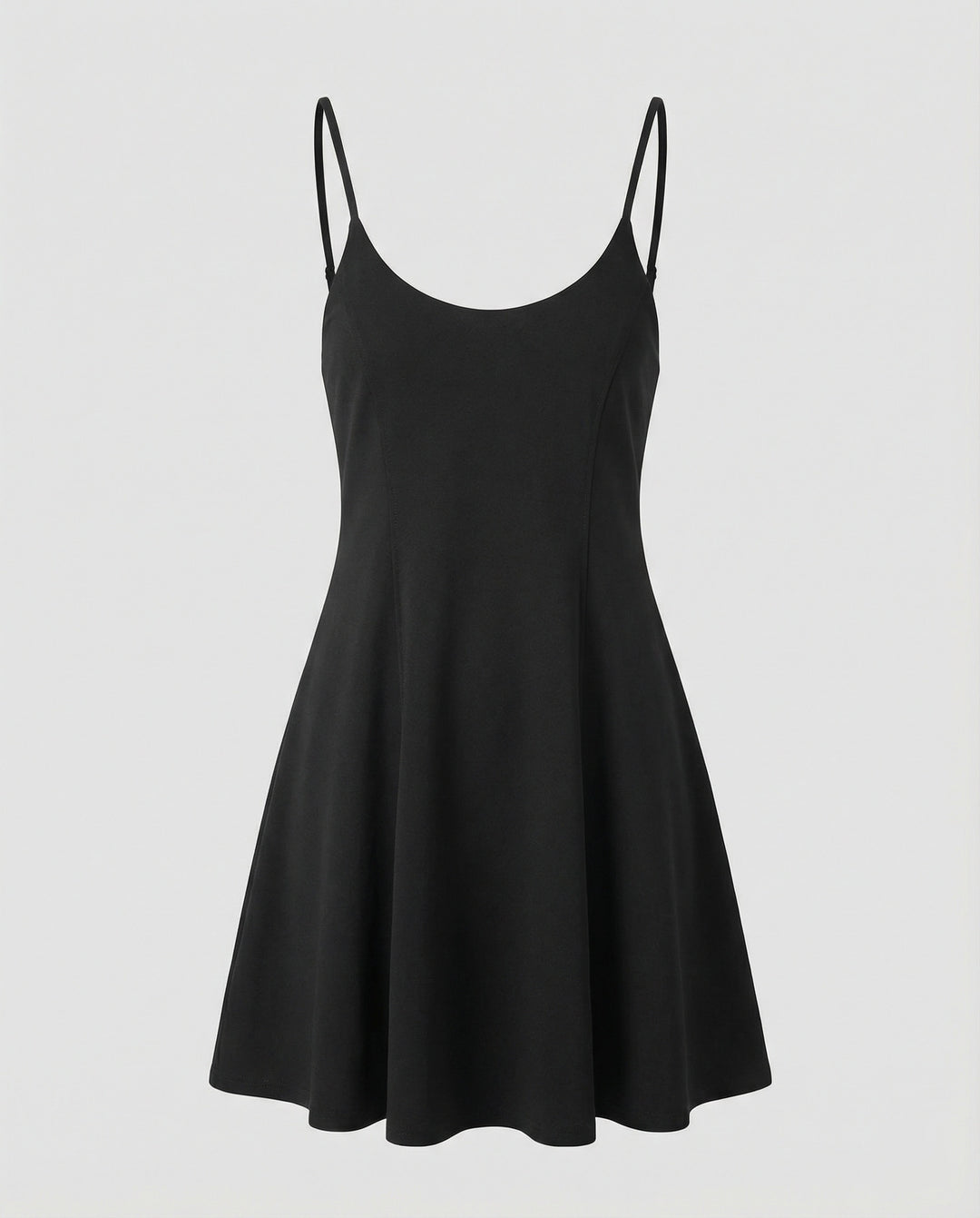 Damen Skater Sommerkleid mit Trägern