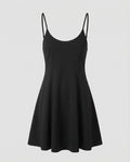 Damen Skater Sommerkleid mit Trägern