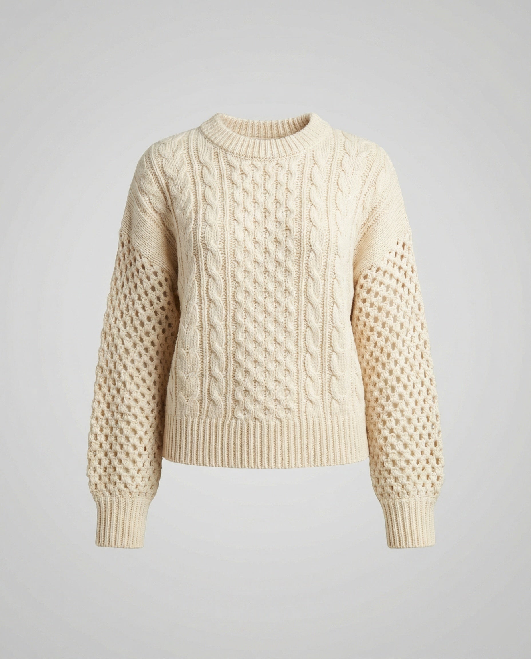 Damen Strickpullover V-Ausschnitt Weit