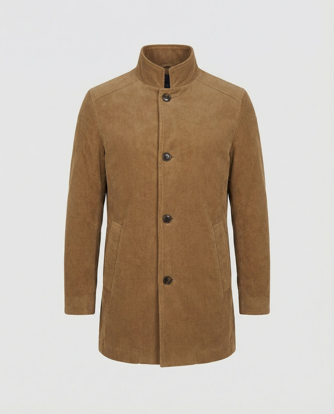Herren Cordjacke mit hohem Kragen