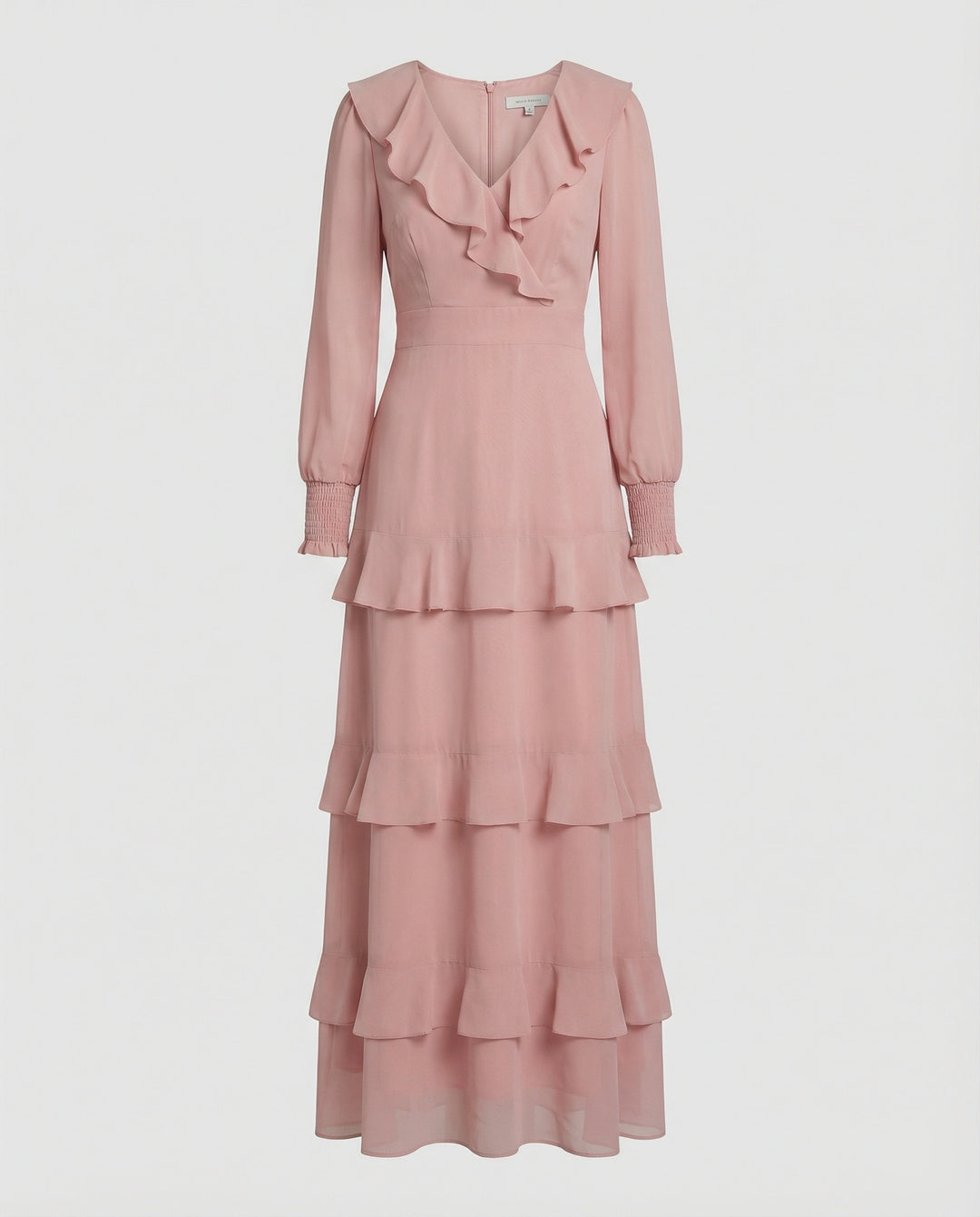Maxikleid Sommer Damen Ballonärmel
