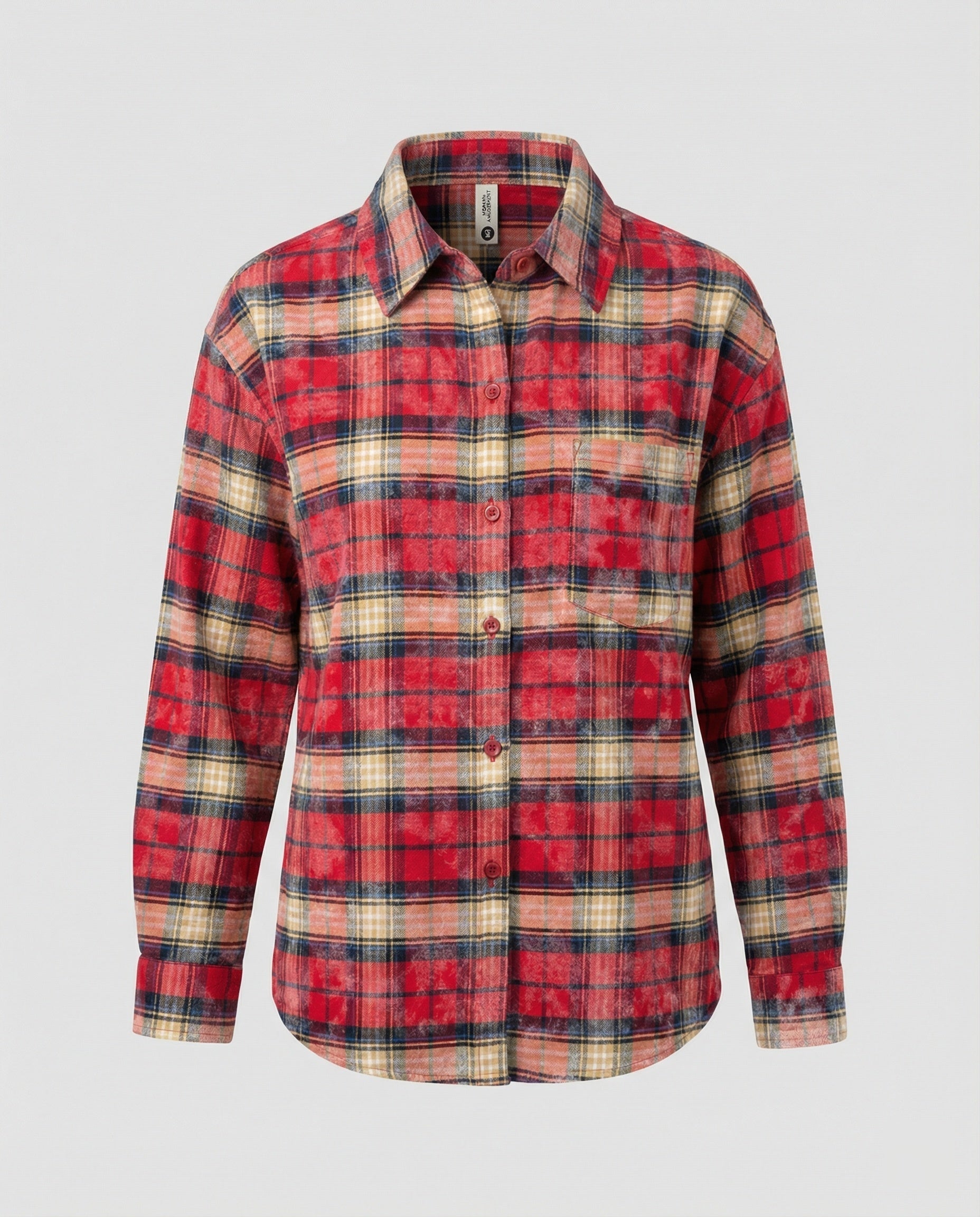 Damen Hemd Oversize Karo