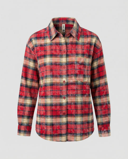 Damen Hemd Oversize Karo