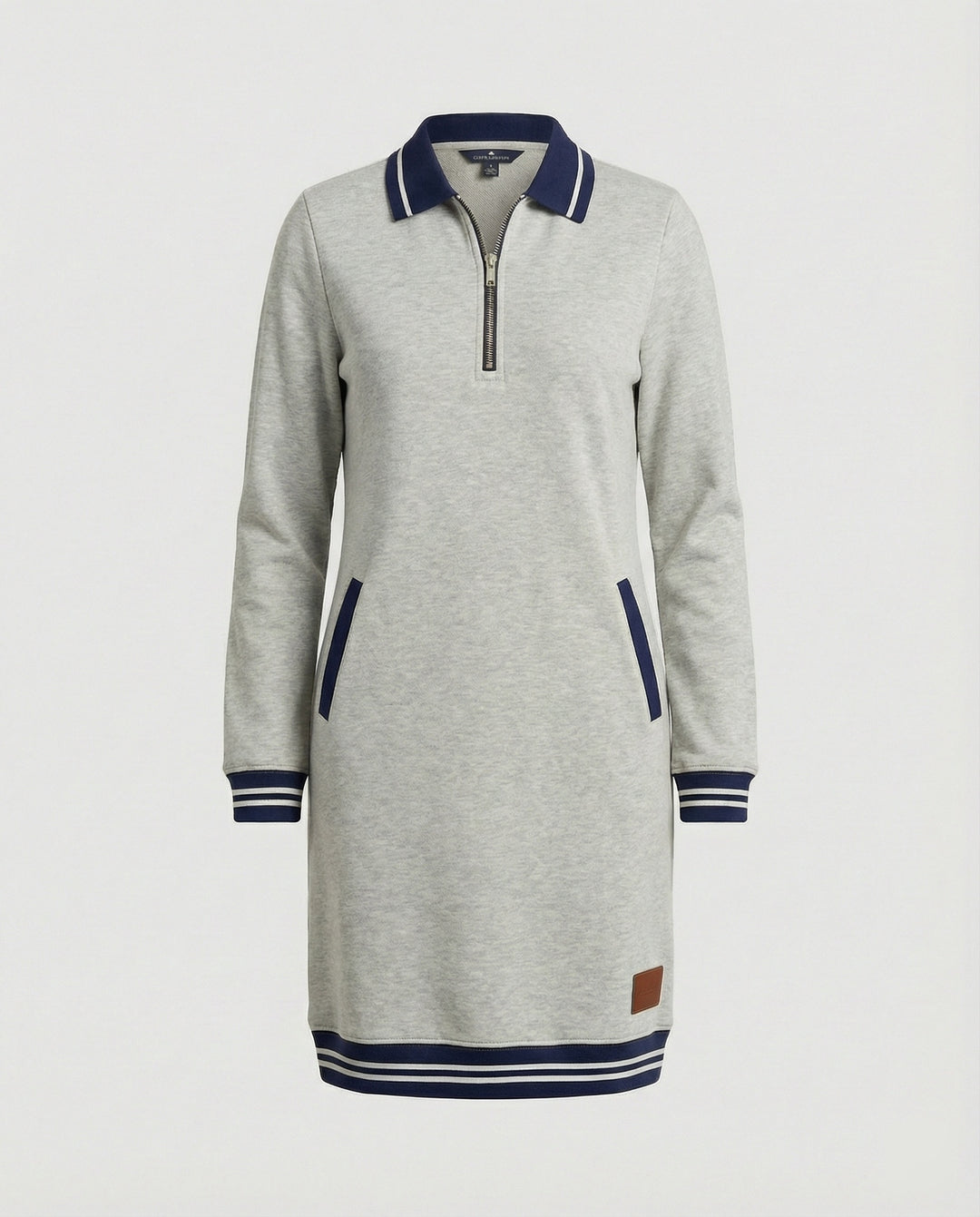 R&B | Kleid mit Reißverschluss und Reverskragen