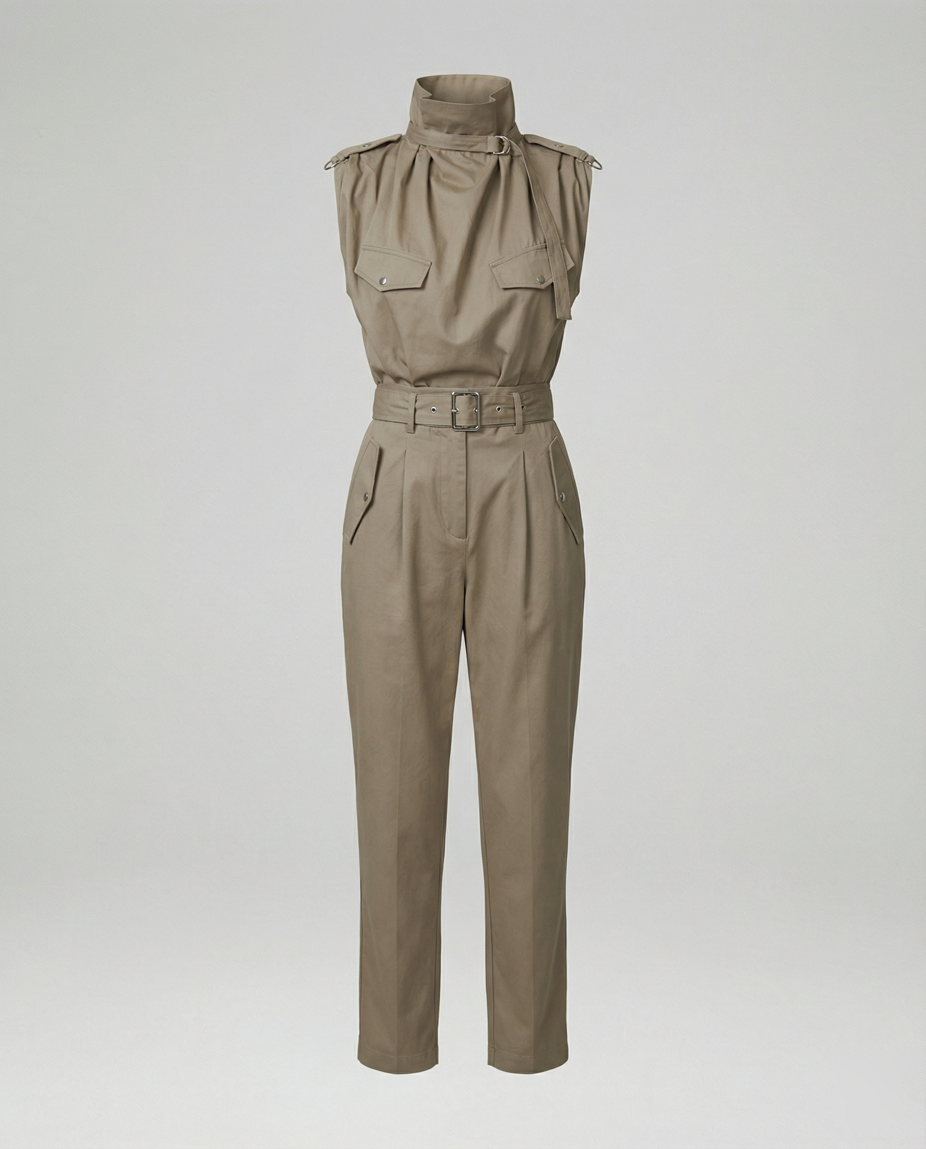 R&B | Damen Stylischer Moderner Jumpsuit Ärmellos
