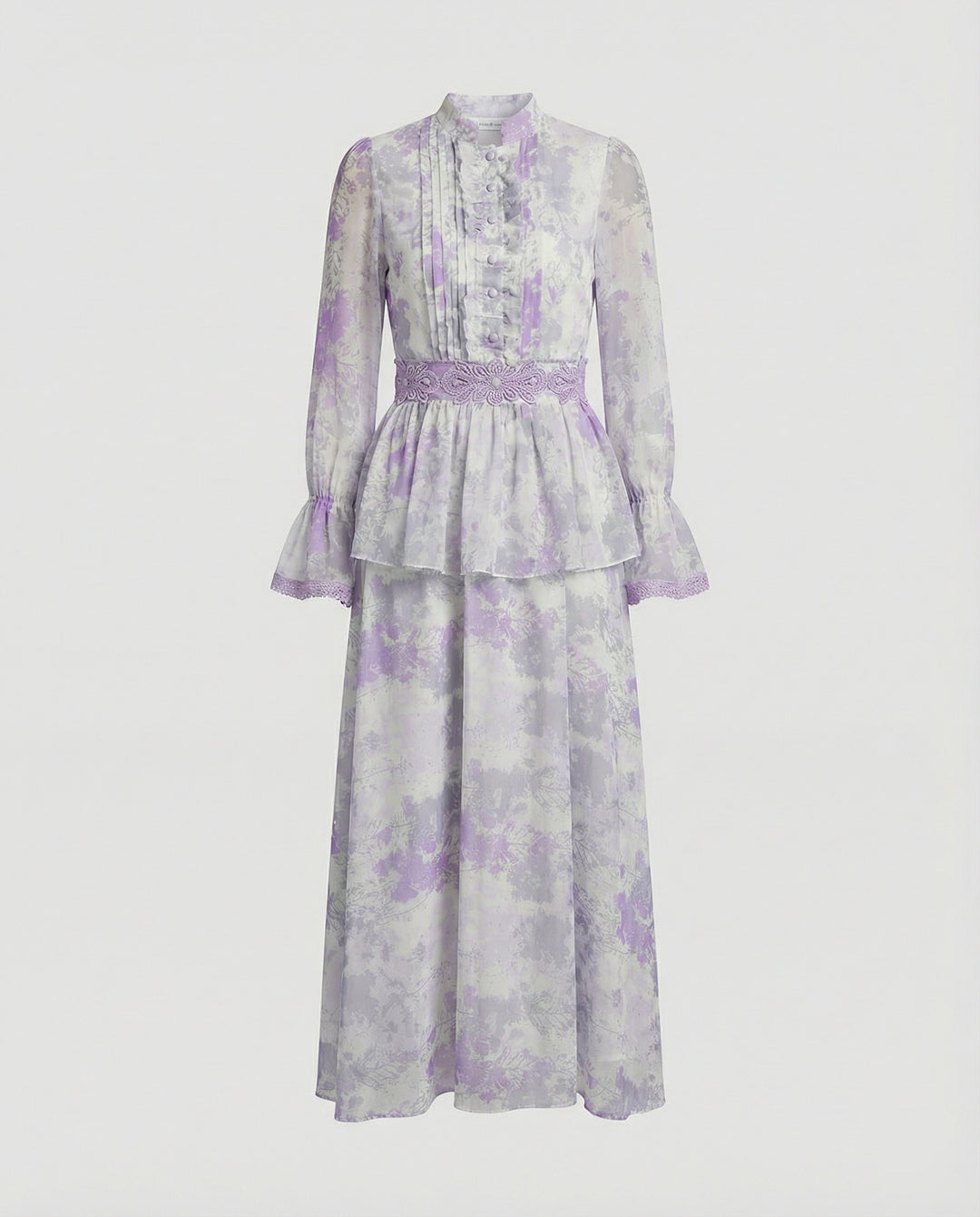 Damen Maxikleid Chiffon elegant