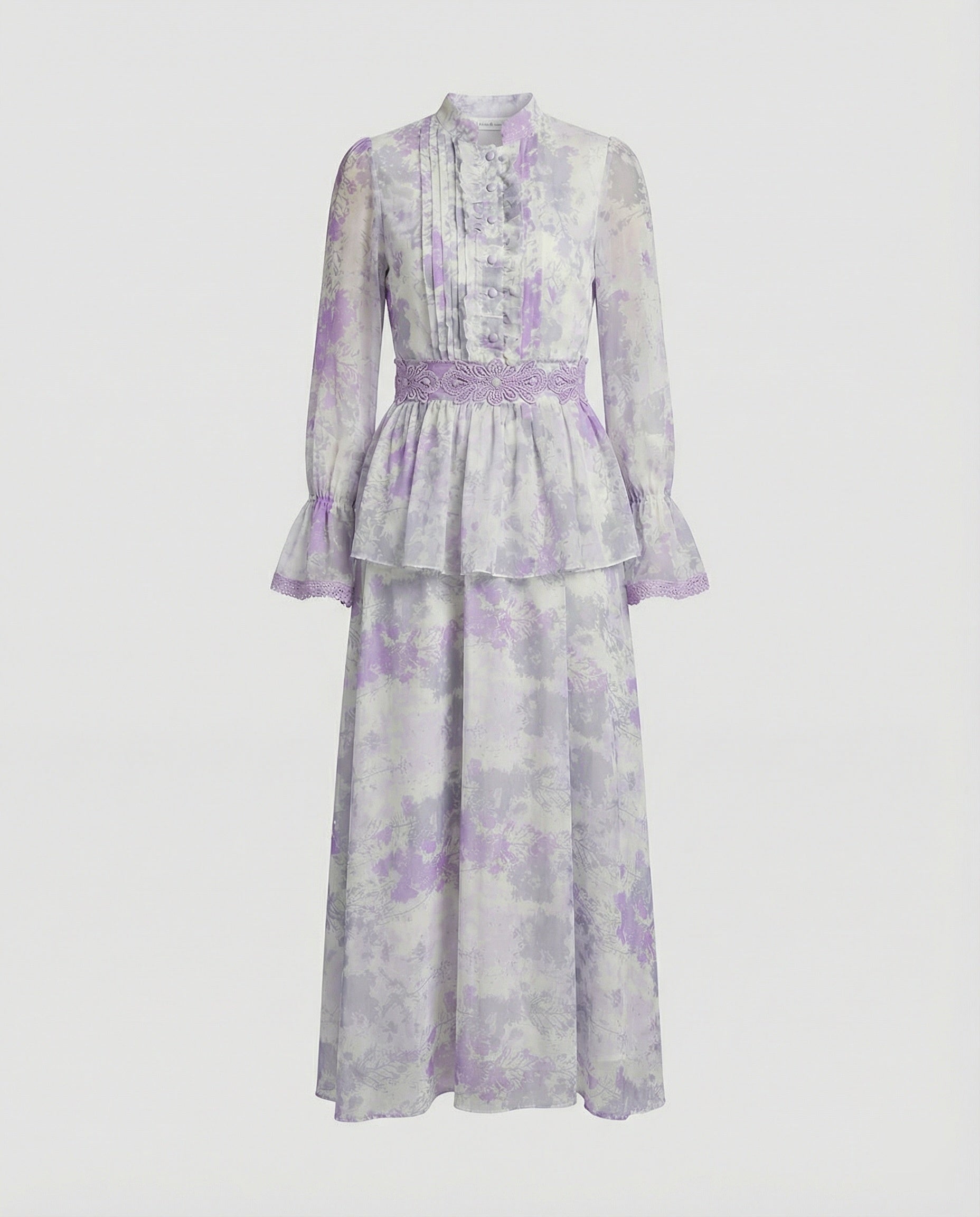 Damen Maxikleid Chiffon elegant