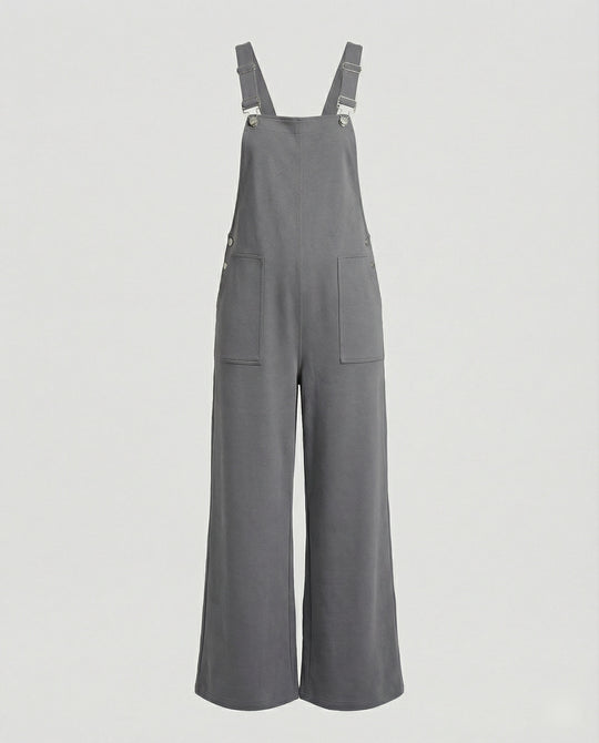 Damen Latzhose mit weitem Bein